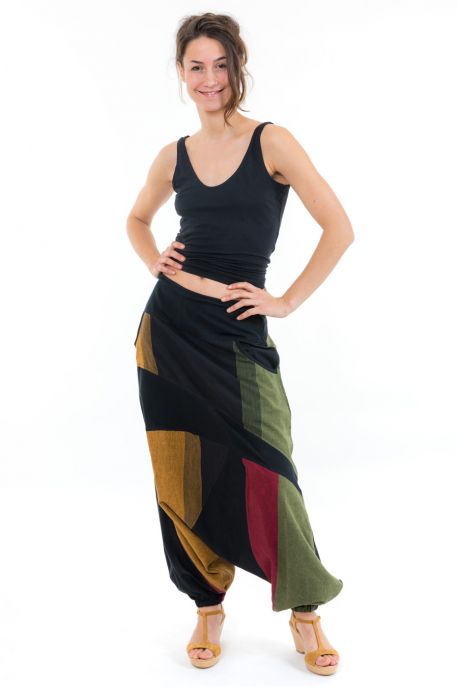 Sarouel mixte graphic ethnic Tapanga femme