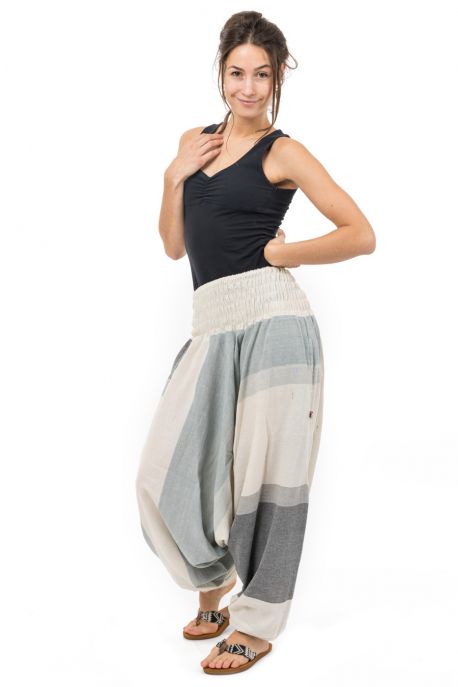 Sarouel femme 3 en 1 elastique Bahubalah