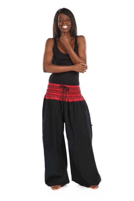 Pantalon sarouel elastique grande taille Khaita personnalisable