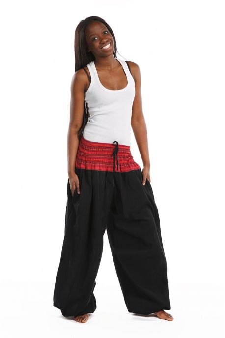 Pantalon sarouel elastique grande taille Khaita personnalisable