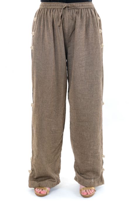 Pantalon japonais relax cool Sand zoom
