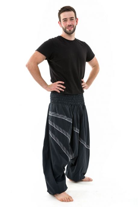 Sarouel grande taille large ceinture elastique Andaman personnalisable