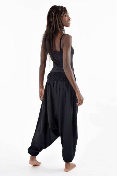Pantalon sarouel elastique uni aladin sarwel indien