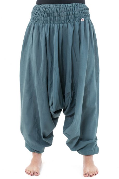 Pantalon sarouel elastique uni aladin sarwel indien