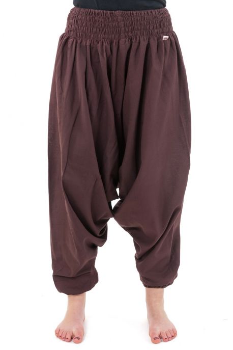 Pantalon sarouel elastique uni aladin sarwel indien