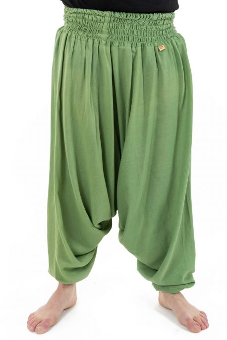 Pantalon sarouel elastique uni aladin sarwel indien