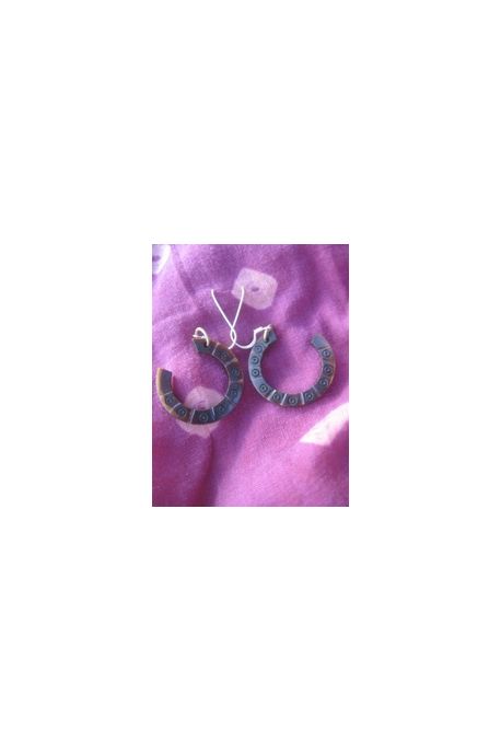 BO7009 Boucle d oreille os de buffle nepalais