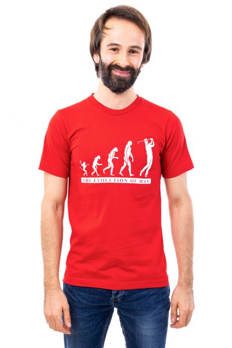 T-shirt humoristique Golf evolution