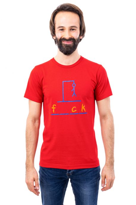 T-shirt humoristique Jeu du pendu