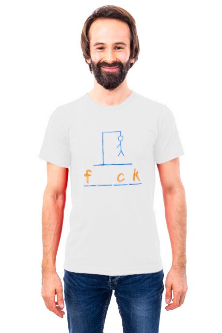 T-shirt humoristique Jeu du pendu