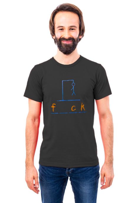 T-shirt humoristique Jeu du pendu