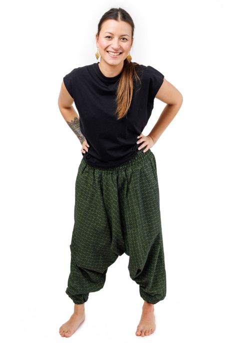 Sarouel ample unisexe NeoGreen