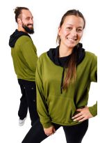 T-shirt Manches Longues à Capuche Unisexe Maeryn