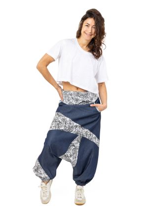 Sarouel jean denim soft